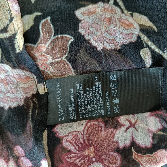 Zimmermann - wavelength floral silk blouse - Picture 5 of 9